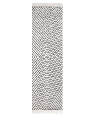 London Hand Woven Contemporary Flatweave Area Rug