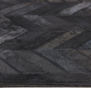 Meir Handmade Contemporary Cowhide Area Rug