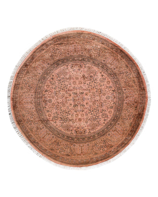 Modern Fine Vibrance Pink Area Rug 4' 1" x 4' 1"