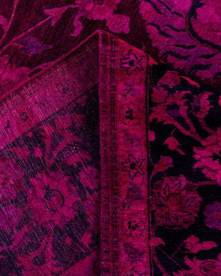 Fine Vibrance, One-of-a-Kind Hand-Knotted Area Rug  - Pink, 9' 1" x 12' 3"