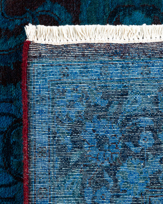 Contemporary Hand Knotted  Blue Area Rug 3' 1" x 5' 0"