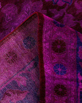 Fine Vibrance, One-of-a-Kind Hand-Knotted Area Rug  - Pink, 9' 5" x 11' 10"