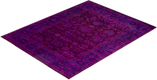 Fine Vibrance, One-of-a-Kind Hand-Knotted Area Rug  - Pink, 9' 5" x 11' 10"