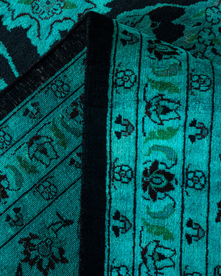 Contemporary Hand Knotted  Blue Area Rug 9' 4" x 11' 10"