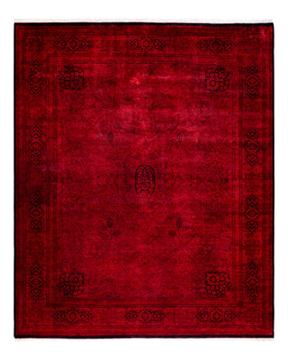 Modern Fine Vibrance Red Area Rug 8' 3" x 10' 0"