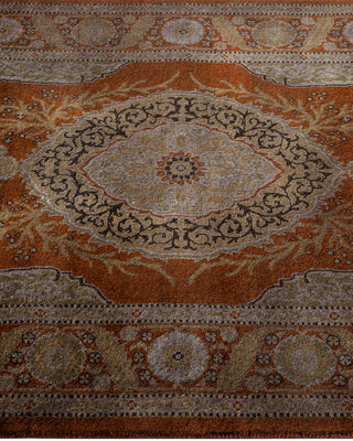 Contemporary Hand Knotted Overdyed Brown Area Rug 2' 9" x 4' 2"
