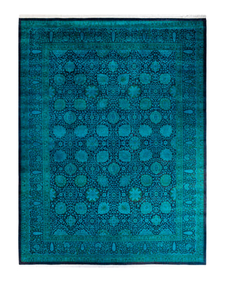 Contemporary Fine Vibrance Red Wool Area Rug 9' 1" x 12' 0"
