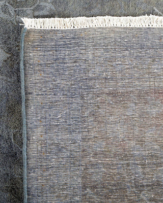 Fine Vibrance, One-of-a-Kind Hand-Knotted Area Rug - Gray, 9' 2" x 12' 5" - Solo Rugs