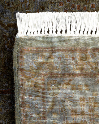 Contemporary Hand Knotted Overdyed Brown Area Rug 2' 7" x 4' 4"