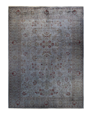 Modern Fine Vibrance Gray Area Rug 9' 3" x 12' 4"