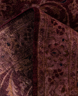 Overdyed One-of-a-Kind Wool Pink Area Rug 3' 0" x 5' 1"