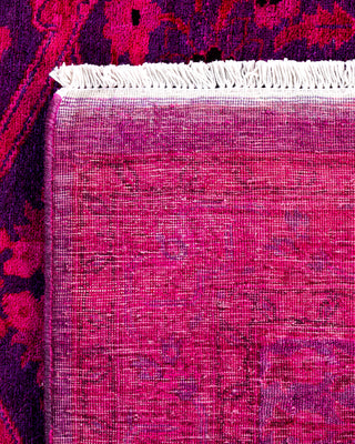 Fine Vibrance, One-of-a-Kind Hand-Knotted Area Rug  - Purple, 9' 1" x 12' 5"
