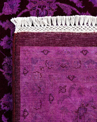 Fine Vibrance, One-of-a-Kind Hand-Knotted Area Rug  - Purple, 9' 1" x 12' 3"