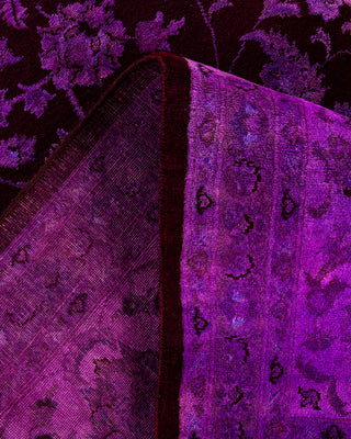 Fine Vibrance, One-of-a-Kind Hand-Knotted Area Rug  - Purple, 9' 1" x 12' 3"