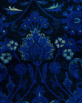 Fine Vibrance, One-of-a-Kind Hand-Knotted Area Rug  - Blue, 3' 2" x 5' 1"