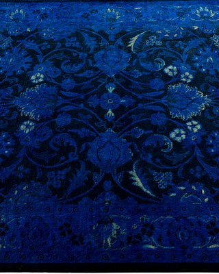 Fine Vibrance, One-of-a-Kind Hand-Knotted Area Rug  - Blue, 3' 2" x 5' 1"