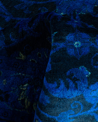 Fine Vibrance, One-of-a-Kind Hand-Knotted Area Rug  - Blue, 3' 2" x 5' 1"