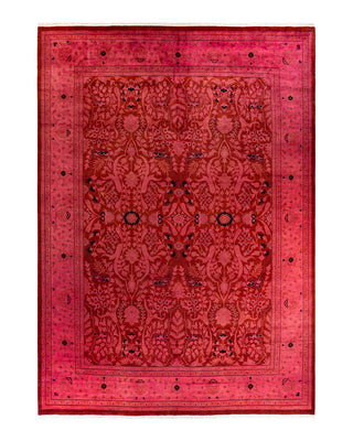 Modern Fine Vibrance Pink Area Rug 10' 2" x 14' 1"