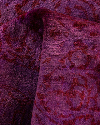 Contemporary Hand Knotted  Pink Area Rug 3' 2" x 5' 3"
