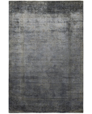 Contemporary Overdyed Wool Hand Knotted Gray Area Rug 6' 2" x 8' 10"
