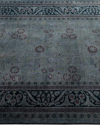Fine Vibrance, One-of-a-Kind Hand-Knotted Area Rug  - Gray, 3' 2" x 5' 3"