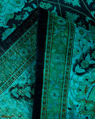 Contemporary Hand Knotted  Blue Area Rug 9' 3" x 12' 1"