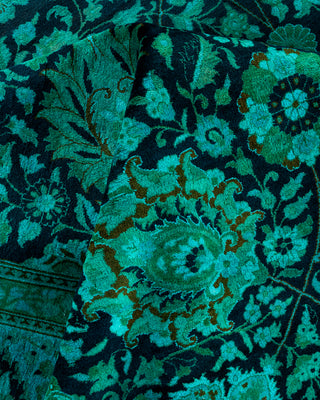 Contemporary Hand Knotted  Blue Area Rug 9' 3" x 12' 1"