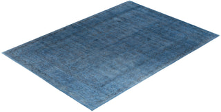 Fine Vibrance, One-of-a-Kind Hand-Knotted Area Rug  - Blue, 9' 4" x 12' 9"