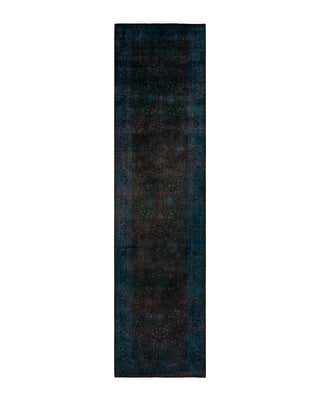 Contemporary Fine Vibrance Red Wool Area Rug 3' 1" x 12' 4"