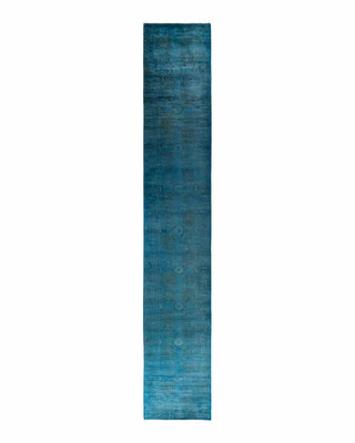 Modern Fine Vibrance Blue Runner 3' 2" x 20' 4"