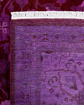 Fine Vibrance, One-of-a-Kind Hand-Knotted Area Rug  - Red, 9' 2" x 12' 5"