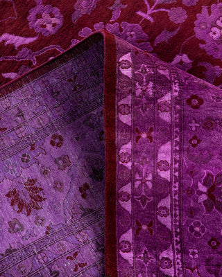 Fine Vibrance, One-of-a-Kind Hand-Knotted Area Rug  - Red, 9' 2" x 12' 5"