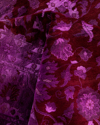 Fine Vibrance, One-of-a-Kind Hand-Knotted Area Rug  - Red, 9' 2" x 12' 5"