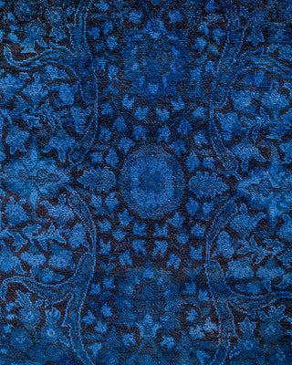 Fine Vibrance, One-of-a-Kind Hand-Knotted Area Rug  - Blue, 9' 1" x 11' 9"