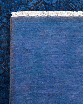 Fine Vibrance, One-of-a-Kind Hand-Knotted Area Rug  - Blue, 9' 1" x 11' 9"