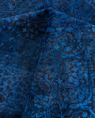 Fine Vibrance, One-of-a-Kind Hand-Knotted Area Rug  - Blue, 9' 1" x 11' 9"