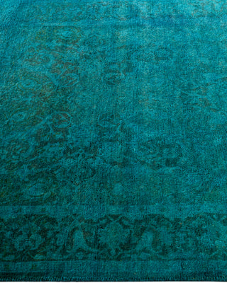 Fine Vibrance, One-of-a-Kind Hand-Knotted Area Rug  - Blue, 3' 1" x 5' 0"