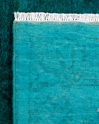 Fine Vibrance, One-of-a-Kind Hand-Knotted Area Rug  - Blue, 3' 1" x 5' 0"