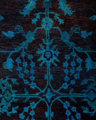 Fine Vibrance, One-of-a-Kind Hand-Knotted Area Rug  - Blue, 9' 0" x 11' 10"