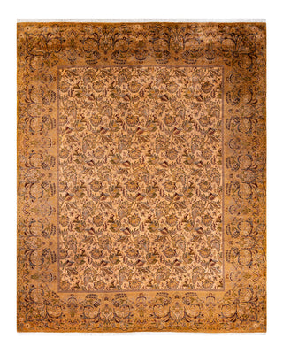 Modern Fine Vibrance Yellow Area Rug 8' 1" x 10' 1"