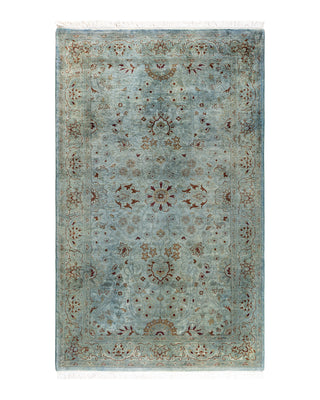 Modern Fine Vibrance Blue Runner 3' 2" x 5' 1"