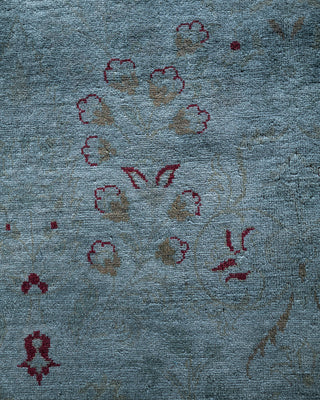 Fine Vibrance, One-of-a-Kind Hand-Knotted Area Rug  - Gray, 9' 2" x 12' 5"