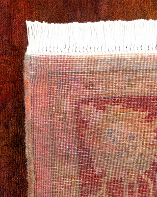 Contemporary Hand Knotted Overdyed Multi Area Rug 2' 9" x 4' 2"