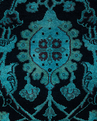 Fine Vibrance, One-of-a-Kind Hand-Knotted Area Rug  - Blue, 9' 1" x 12' 0"