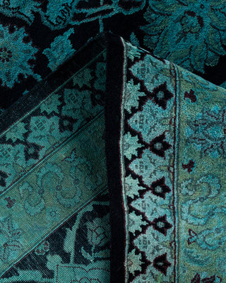 Fine Vibrance, One-of-a-Kind Hand-Knotted Area Rug  - Blue, 9' 1" x 12' 0"