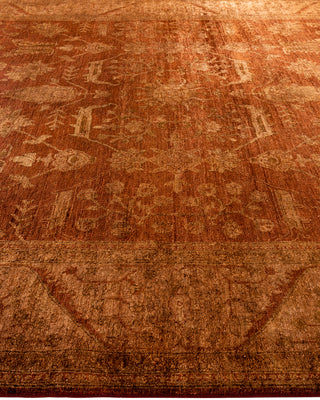 Vibrance, One-of-a-Kind Hand-Knotted Area Rug  - Gold, 9' 1" x 11' 9"