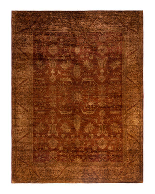 Vibrance, One-of-a-Kind Hand-Knotted Area Rug  - Gold, 9' 1" x 11' 9"