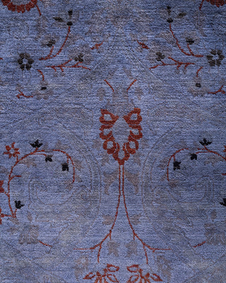 Fine Vibrance, One-of-a-Kind Hand-Knotted Area Rug  - Gray, 9' 1" x 12' 2"