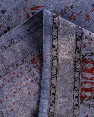 Fine Vibrance, One-of-a-Kind Hand-Knotted Area Rug  - Gray, 9' 1" x 12' 2"