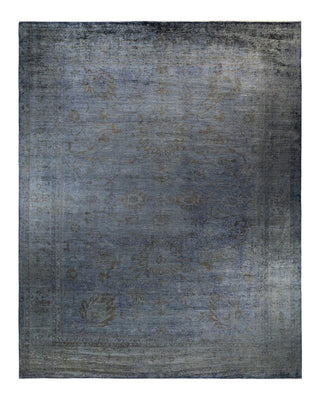 Vibrance, One-of-a-Kind Hand-Knotted Area Rug - Purple, 11' 10" x 14' 9" - Solo Rugs